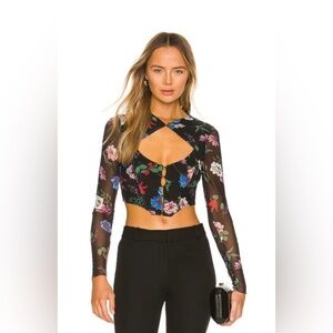 NWT - AFRM Black Fall Noir Corset Top